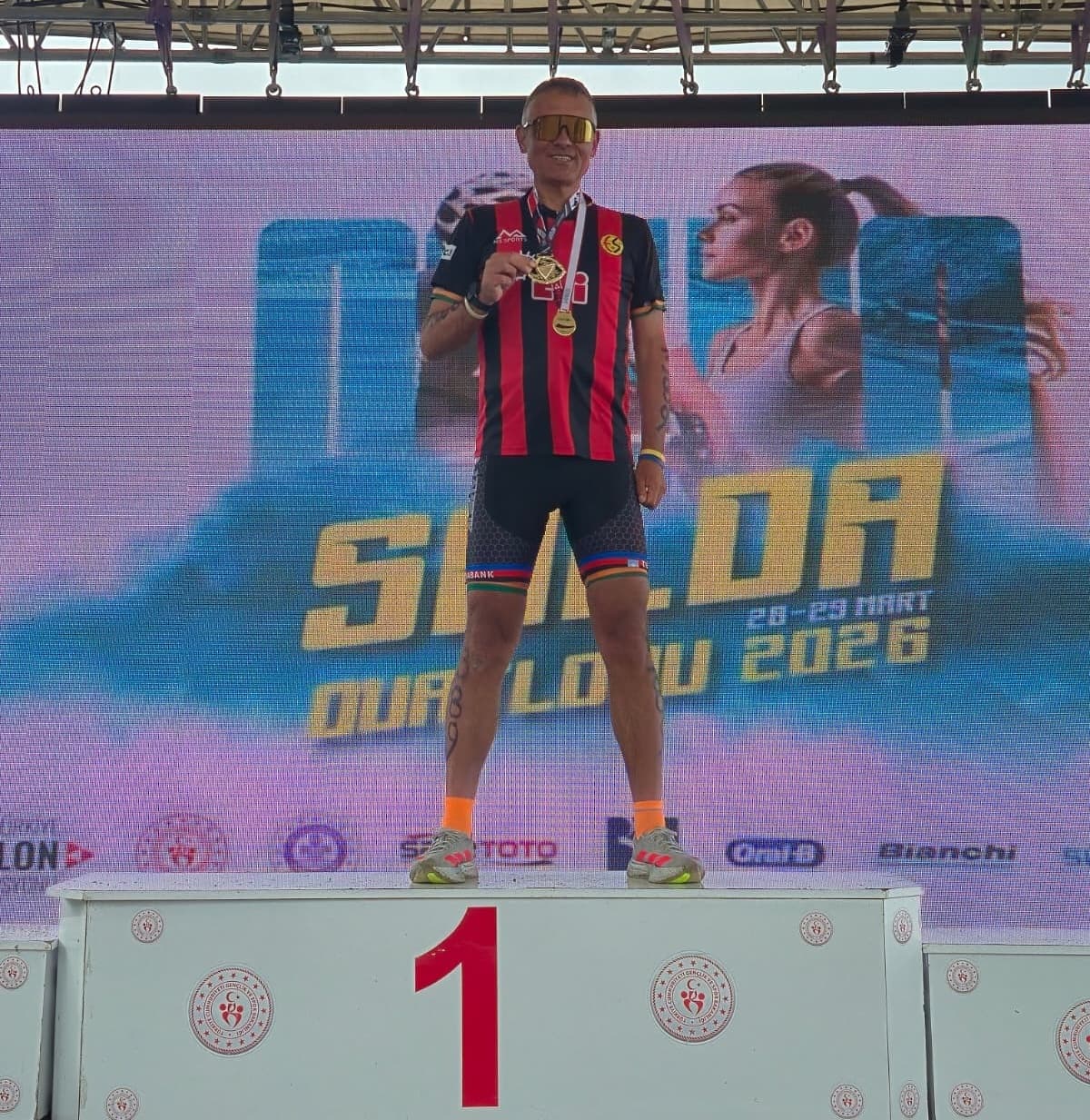 Eskişehirli Milli Sporcu Cenk Algın, Salda Duatlonu Türkiye Kupası'nda Şampiyon Oldu