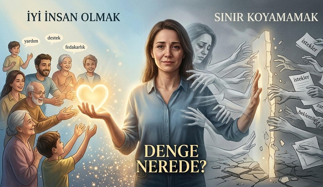 İyi İnsan Olmak mı, Sınır Koyamamak mı?