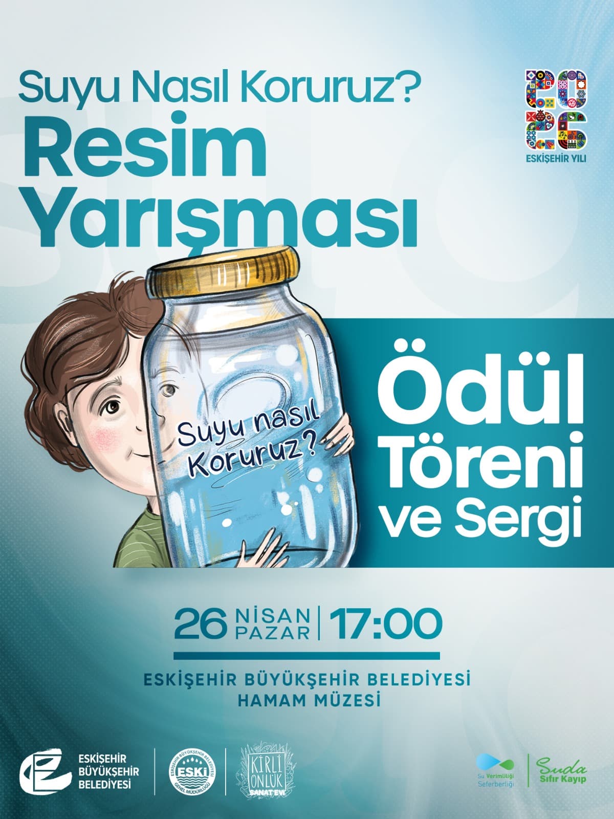 Eskişehir'de 'Suyu Nasıl Koruruz?' Resim Yarışması Sonuçlandı: Ödüller Sahiplerini Buluyor