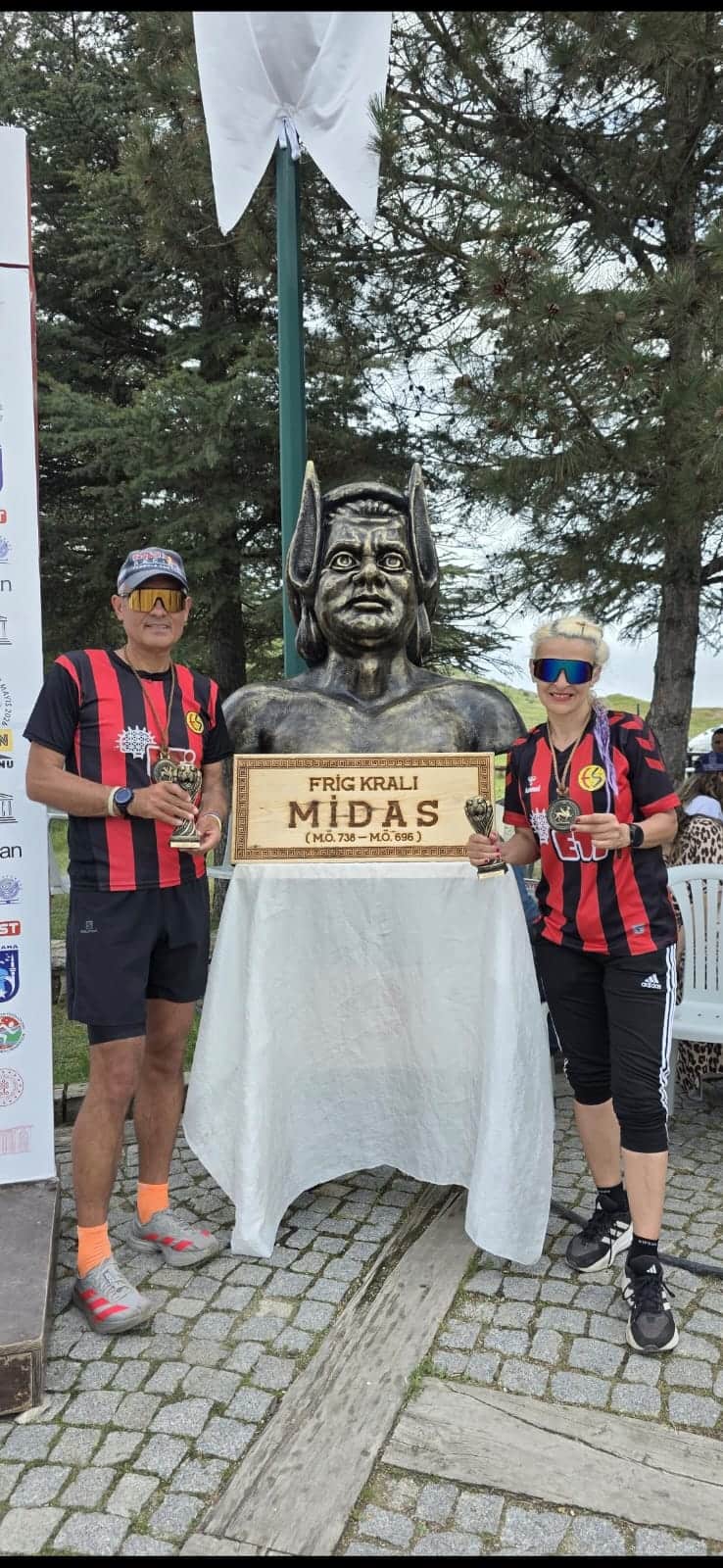 Gordion Yarı Maratonu’nda Eskişehirli Sporculardan Çifte Başarı