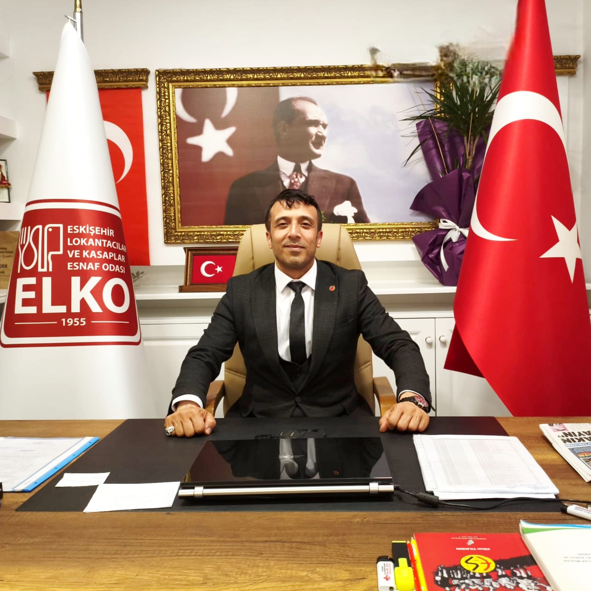 ESKİŞEHİR LOKANTACILAR VE KASAPLAR ESNAF ODASI BAŞKANI MURAT ARNİK’TEN EKREM BİRSEN’E TAM DESTEK