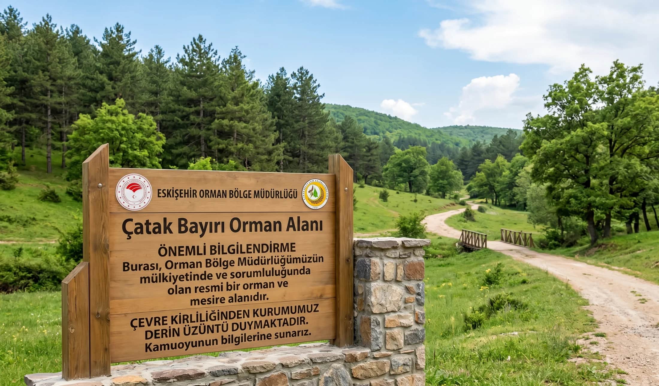 Eskişehir Orman Bölge Müdürlüğü'nden Çatak Bayırı Açıklaması: 'Sorumluluğumuzda Değil'