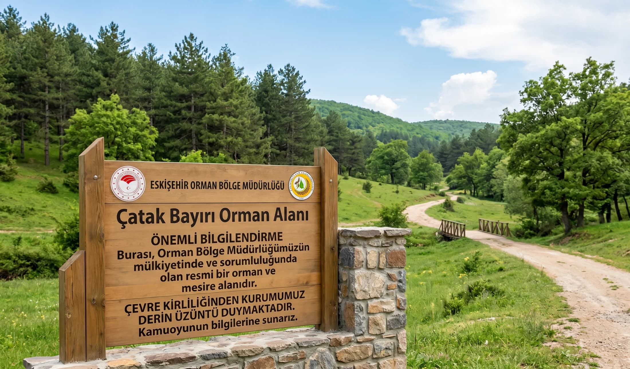 Eskişehir Orman Bölge Müdürlüğü'nden Çatak Bayırı Açıklaması: 'Sorumluluğumuzda Değil'