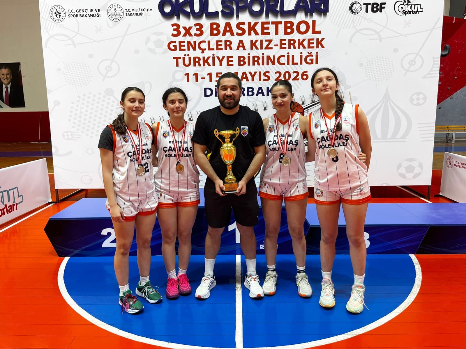 *ÇAĞDAŞ’IN SPORCULARINDAN 4 AYRI TÜRKİYE BAŞARISI*