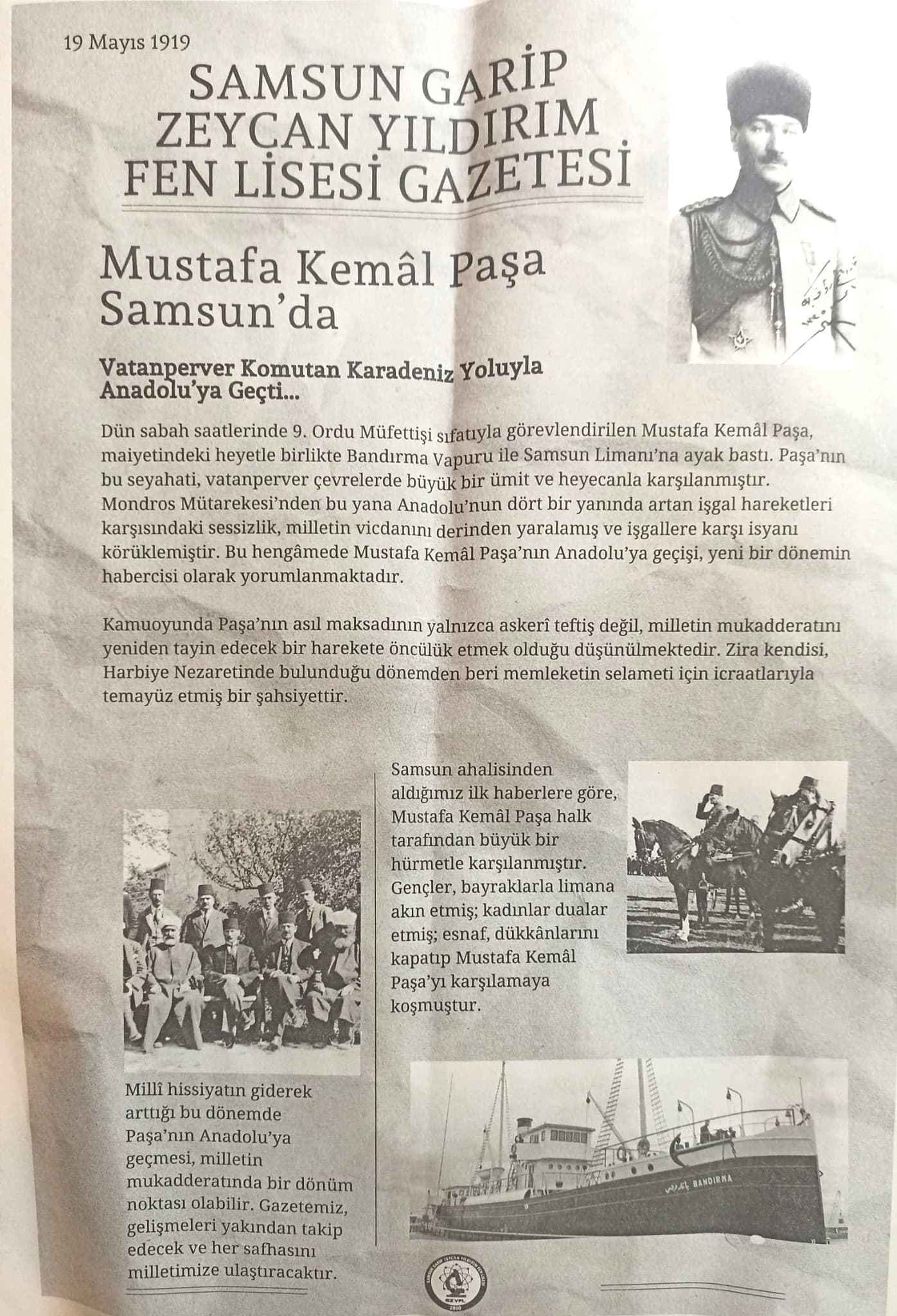 Eskişehir 29 Ekim Kadınları Derneği, 19 Mayıs Anma Rotasını Tamamladı: Samsun, Havza, Amasya