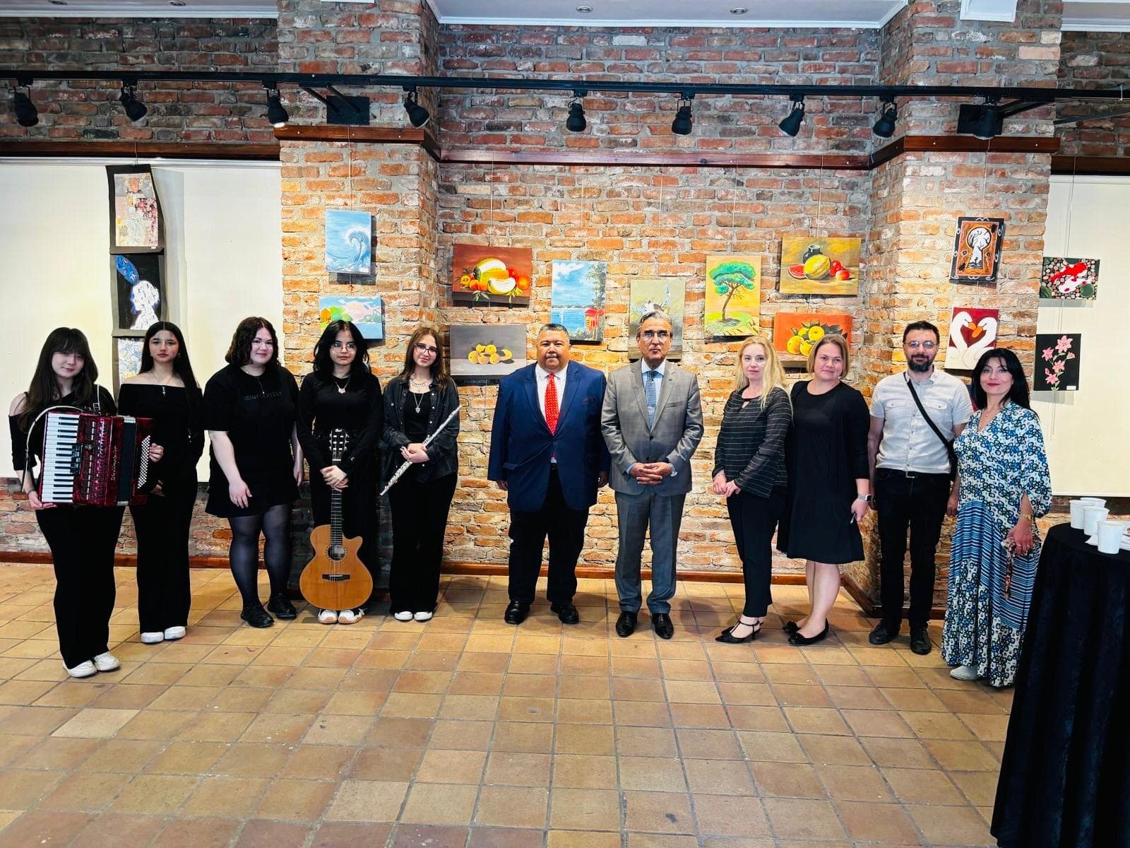 Muzaffer Çil Anadolu Lisesi’nden Sanat Dolu Sergi