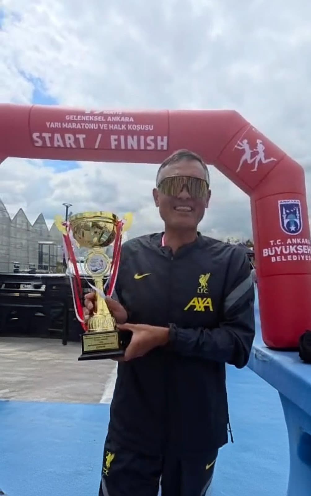 Eskişehirli Atlet Cenk Algın Ankara Yarı Maratonu’nda Şampiyon Oldu
