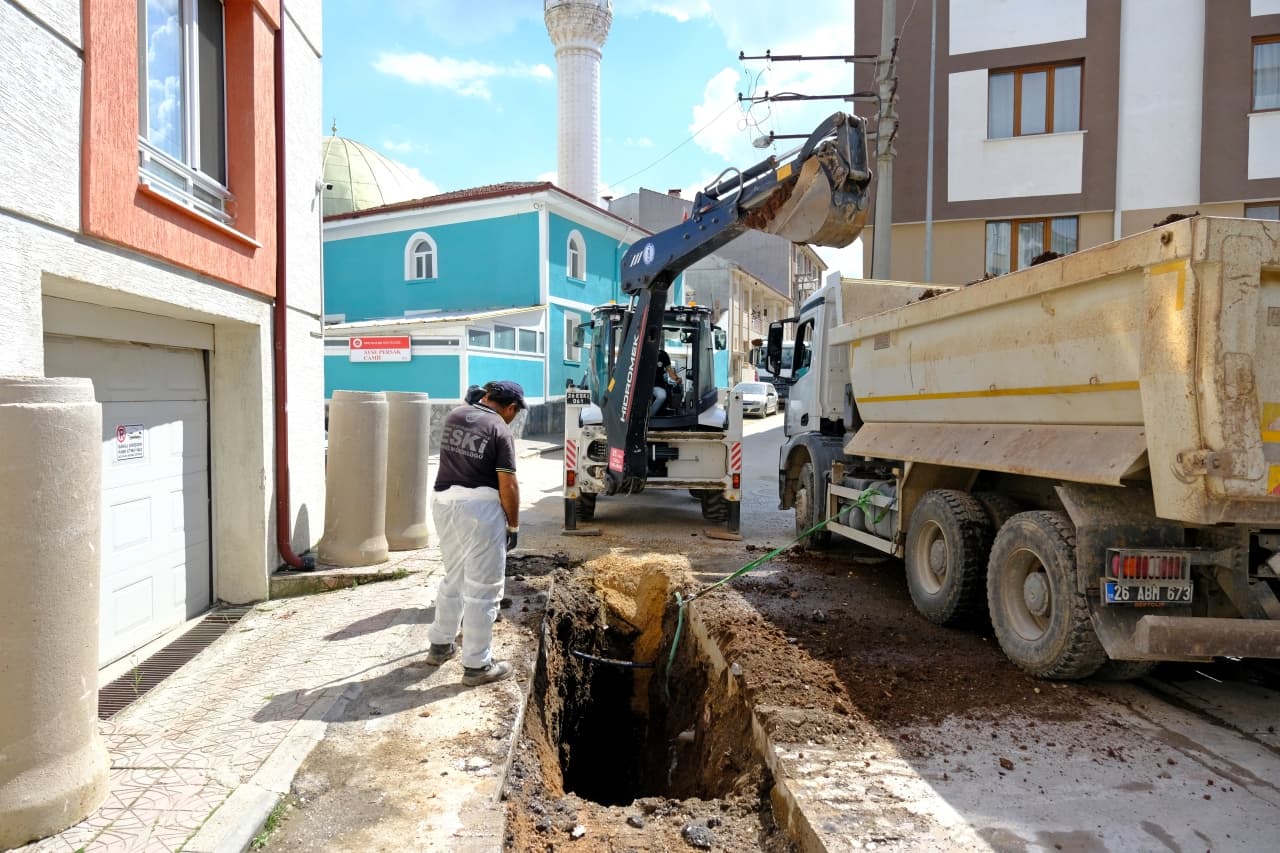 AÇIKALIN SOKAK’TA ALTYAPI ÇALIŞMASI TAMAMLANDI