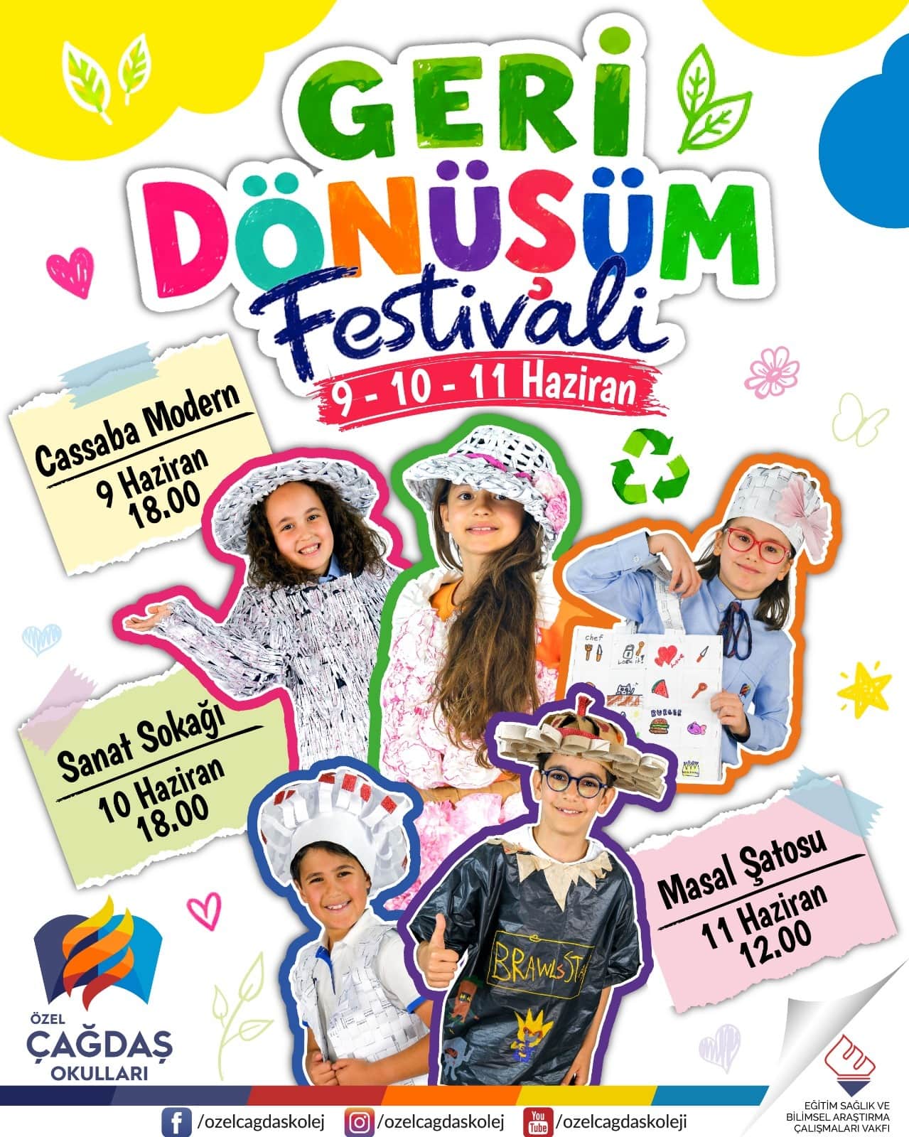GERİ DÖNÜŞÜM FESTİVALİNE DAVETLİSİNİZ