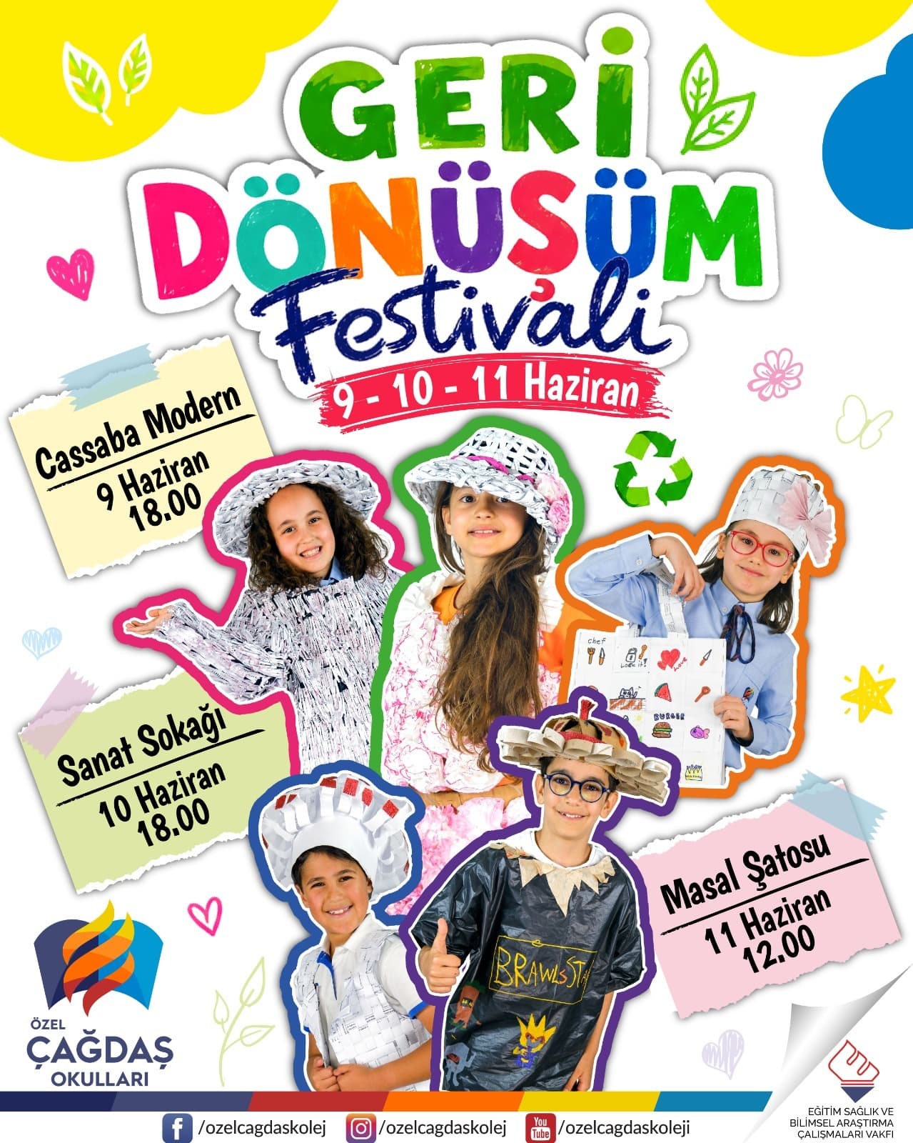 GERİ DÖNÜŞÜM FESTİVALİNE DAVETLİSİNİZ