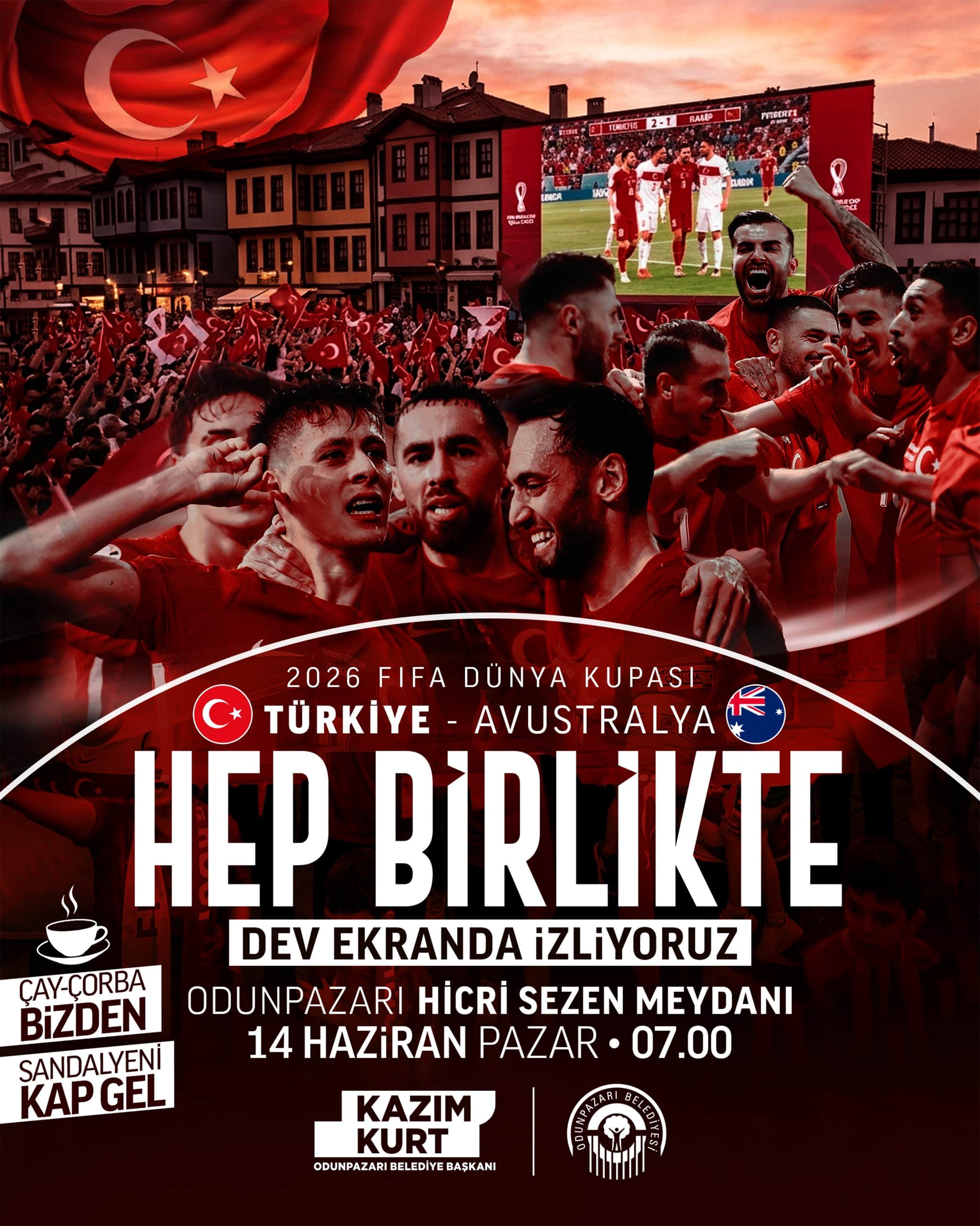HEP BİRLİKTE DEV EKRANDA İZLİYORUZ