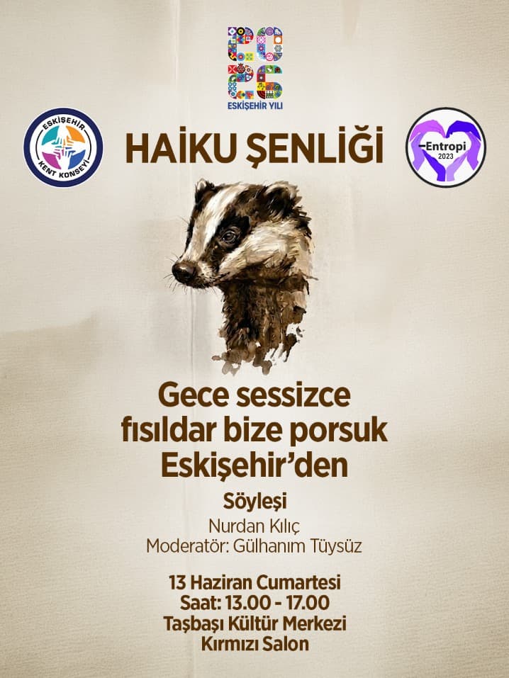 ESKİŞEHİR’DE HAİKU ŞÖLENİ: ŞİİR, DOĞA VE DOSTLUK BİR ARAYA GELİYOR