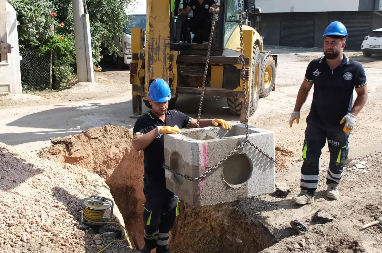 BİRLİK CADDESİ’NE YENİ YAĞMUR SUYU HATTI